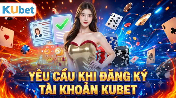Yêu cầu khi đăng ký tài khoản Kubet