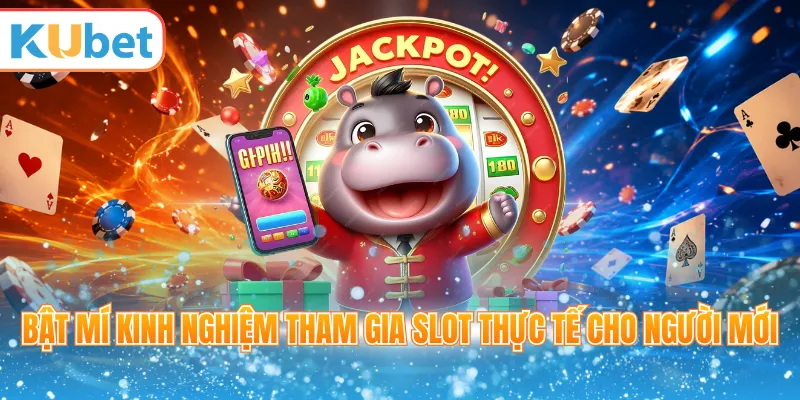 Bật mí kinh nghiệm tham gia slot thực tế cho người mới