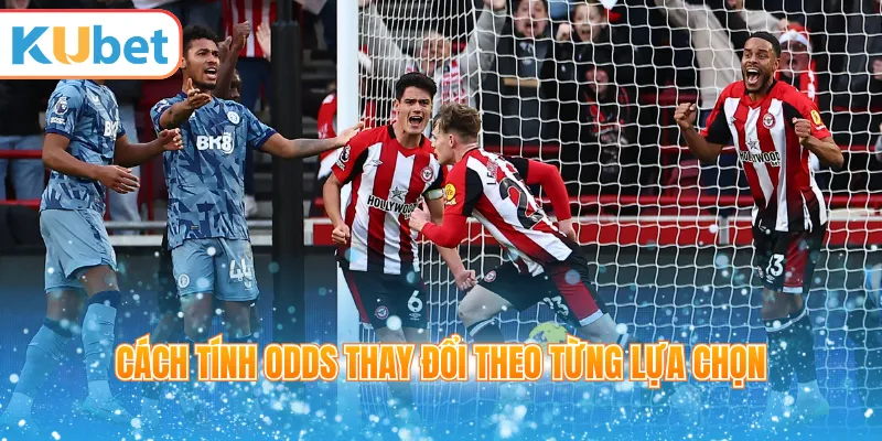 Cách tính odds thay đổi theo từng lựa chọn